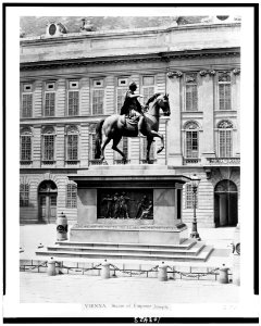 Vienna. Statue of Emperor Joseph LCCN91732229 photo