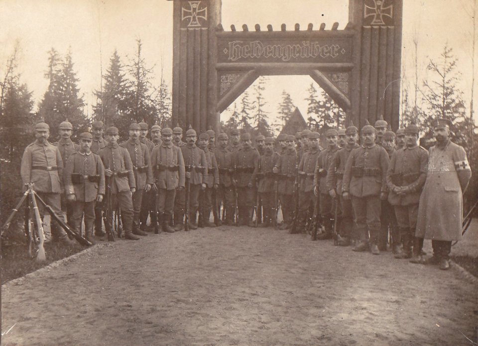 Vidzy Łaŭčynskija, Niamieckija. Відзы Лаўчынскія, Нямецкія (10.11.1916)