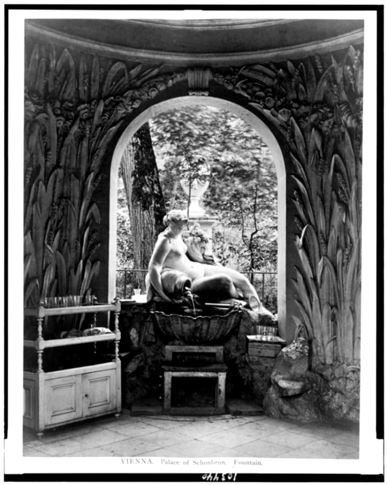 Vienna. Palace of Schönbrun(n). Fountain LCCN91784407