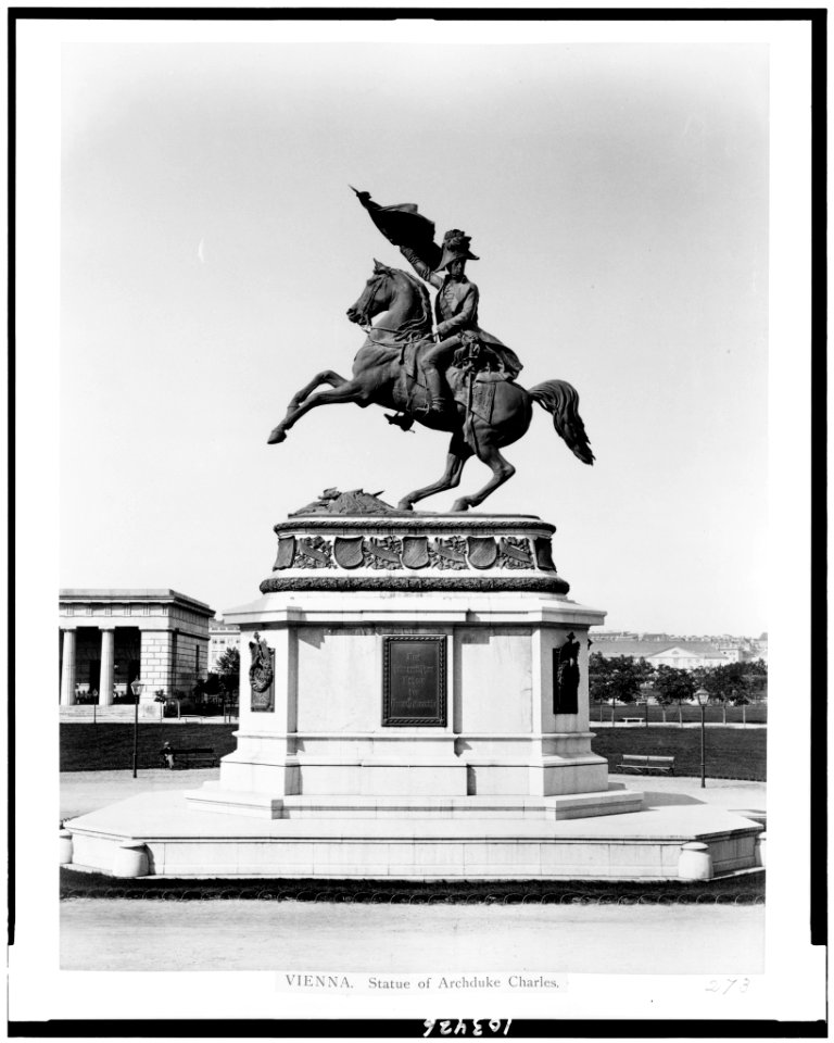 Vienna. Statue of Archduke Charles LCCN91784367