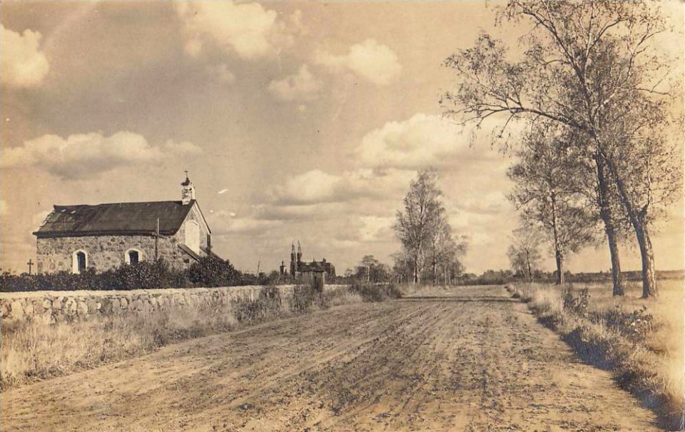 Vidzy, Vilenski, Kaplica. Відзы, Віленскі, Капліца (1918)