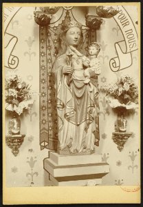 Vierge et enfant - J-A Brutails - Université Bordeaux Montaigne - 0443