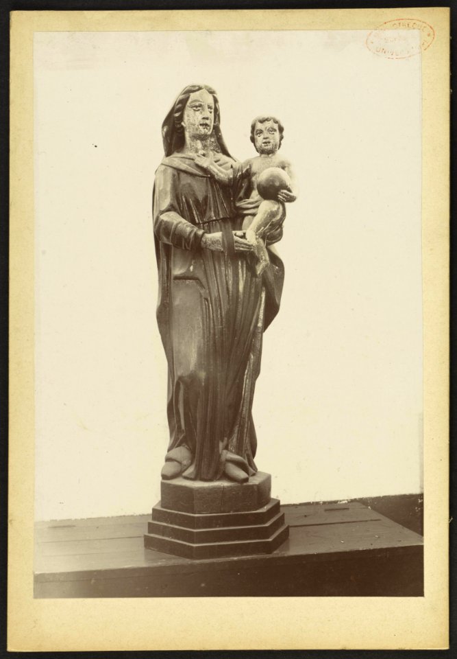 Vierge et enfant - J-A Brutails - Université Bordeaux Montaigne - 1649