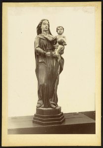 Vierge et enfant - J-A Brutails - Université Bordeaux Montaigne - 1649