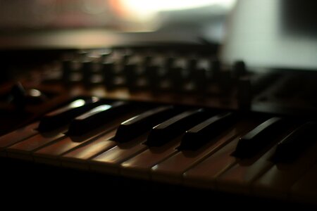 Instruments sound synthesizer photo