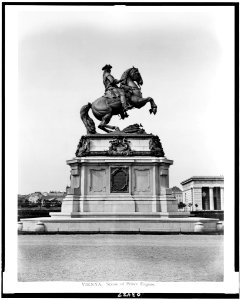 Vienna. Statue of Prince Eugene LCCN91784368