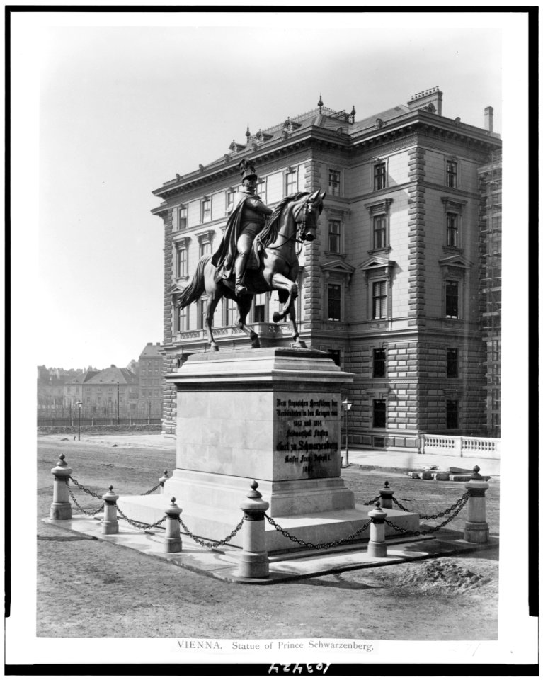Vienna. Statue of Prince Schwarzenberg LCCN91732230