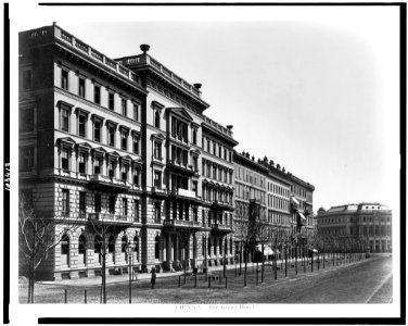 Vienna. The Grand Hotel LCCN91732199