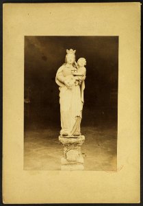 Vierge et enfant - J-A Brutails - Université Bordeaux Montaigne - 1900 photo