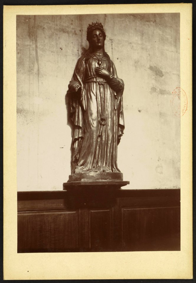 Vierge et sainte - J-A Brutails - Université Bordeaux Montaigne - 0918