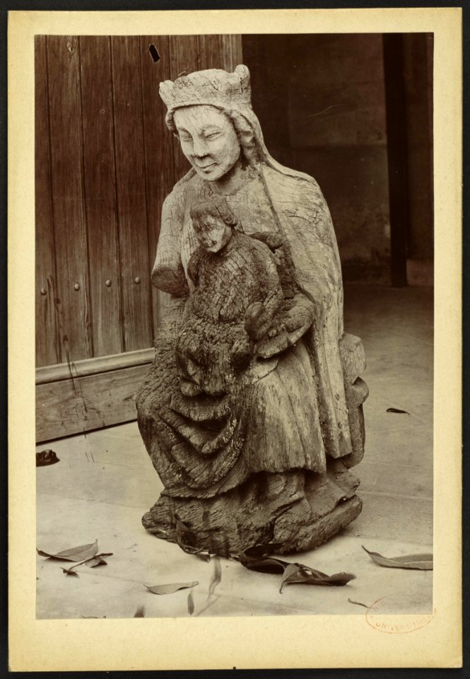 Vierge et enfant - J-A Brutails - Université Bordeaux Montaigne - 0893