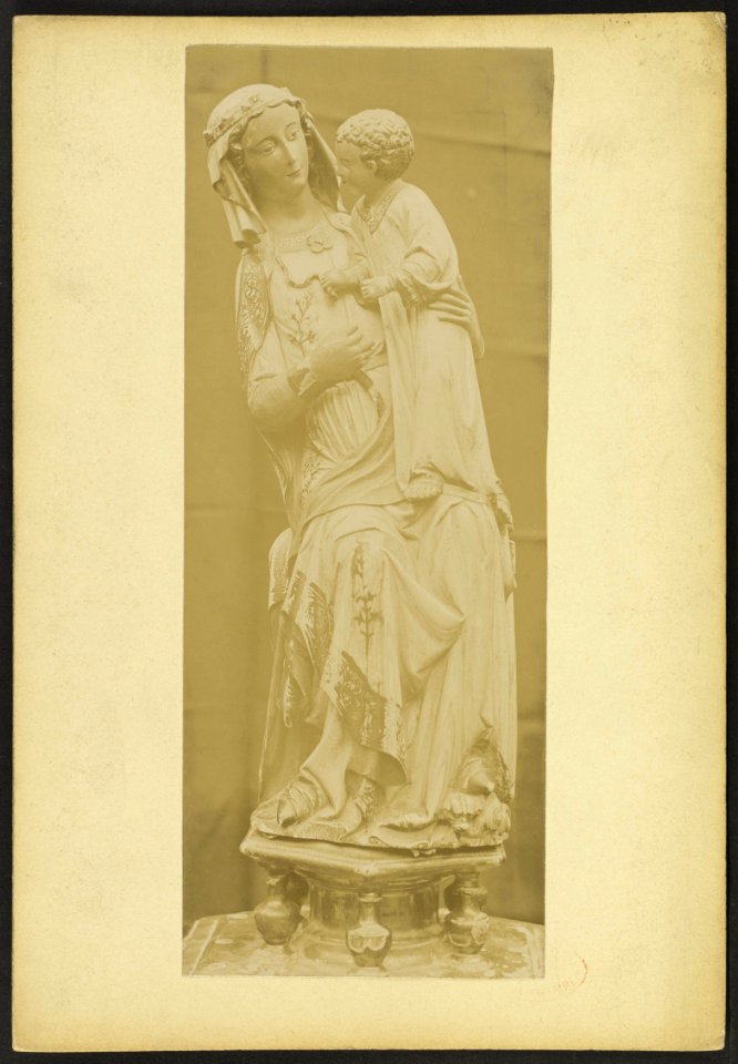 Vierge et enfant - J-A Brutails - Université Bordeaux Montaigne - 1842