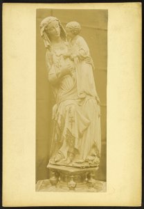 Vierge et enfant - J-A Brutails - Université Bordeaux Montaigne - 1842 photo