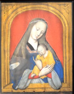 Vierge à l'Enfant endormi - Maître de la Madone de Dijon photo