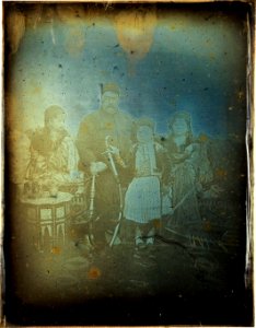 Vieux Kaire. Soliman Pacha et ses enfants restored col