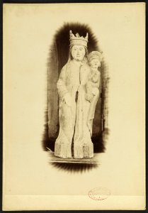 Vierge et enfant - J-A Brutails - Université Bordeaux Montaigne - 1320