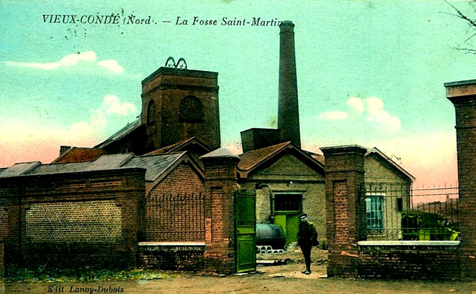 Vieux-Condé - Fosse Trou Martin des mines d'Anzin (A)