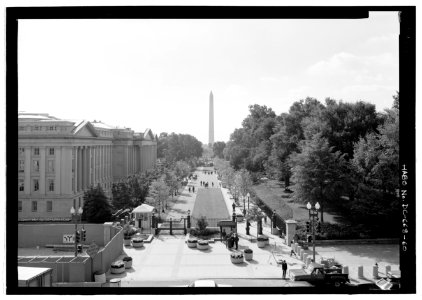 View down 15th street n.w.
