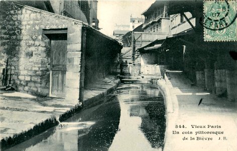Vieux PARIS - Un coin pittoresque de la Bièvre