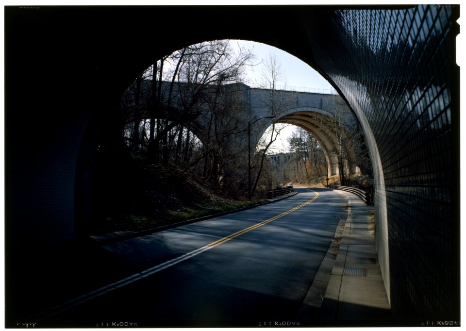 View along rock creeck & potomac parkway photo