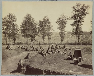 View from Confederate lines south-east of Atlanta, Ga LCCN2012646709