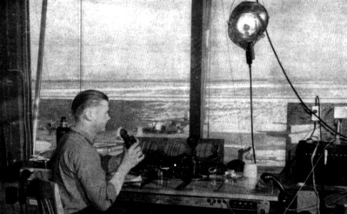 View from NAS Fallon control tower in 1949