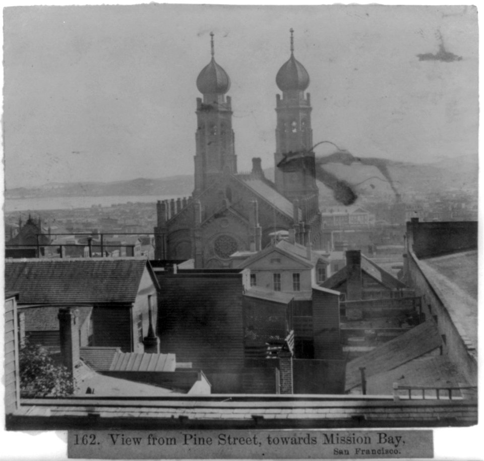 View from Pine Street, towards Mission Bay, San Francisco LCCN2002723466