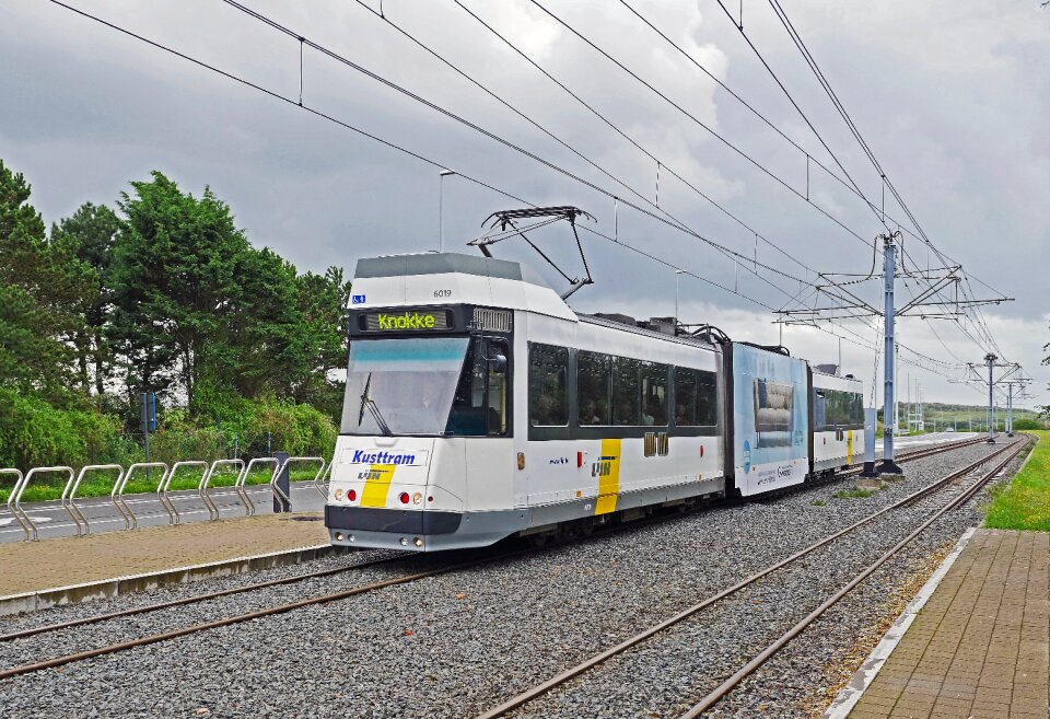 Cities connection overland track tram