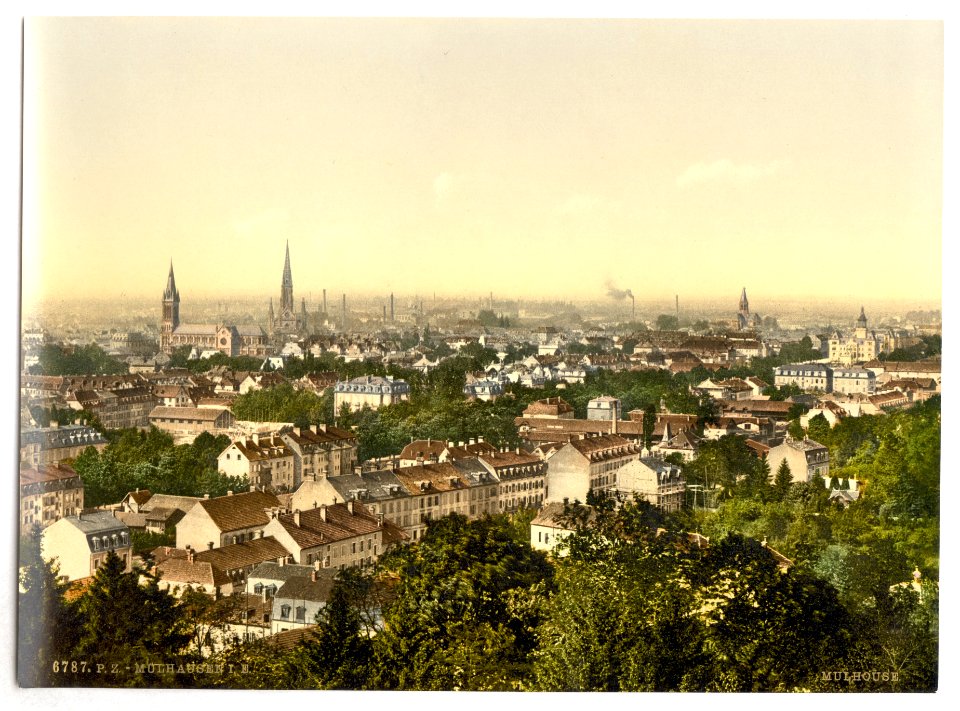 View from south, Mulhausen, Alsace Lorraine, Germany-LCCN2002695080