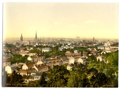 View from south, Mulhausen, Alsace Lorraine, Germany-LCCN2002695080