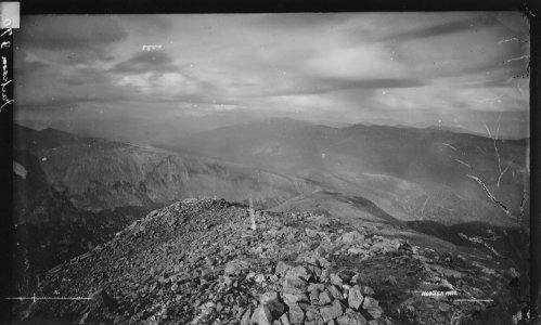 View from summit of Mount Lincoln. Park County, Colorado - NARA - 516978