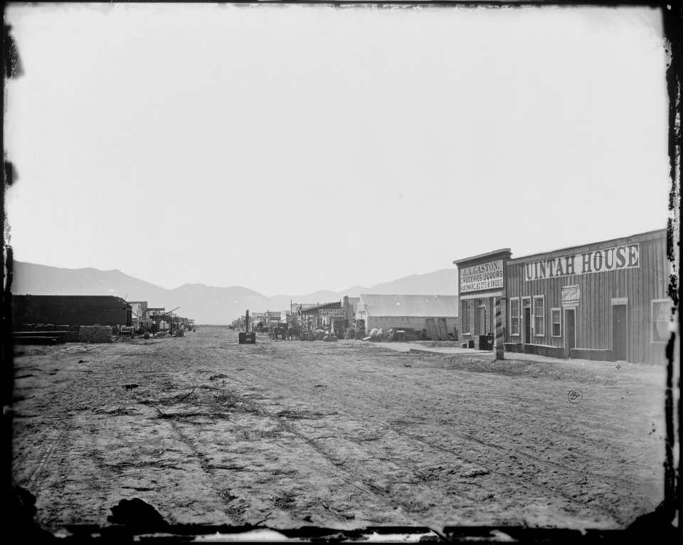 View in Corinne, Box Elder County, Utah - NARA - 516652