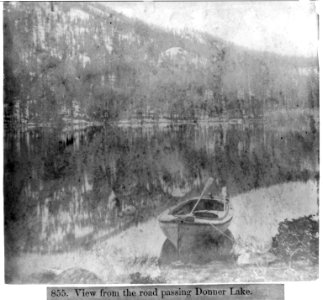 View from the road passing Donner Lake LCCN2002723479 photo