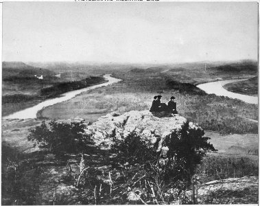 View from the top of Lookout Mountain showing the Tennessee River - NARA - 530429