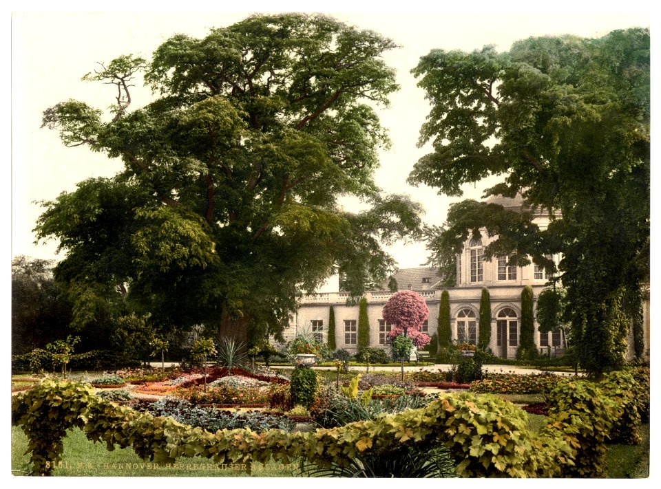 View in Herrenhausen grounds, Hanover, Hanover, Germany-LCCN2002713733