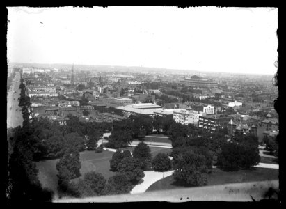 View looking N.W. from Capitol showing Pennsylvania Avenue & B Street (now Constitution Avenue), N.W. LCCN2016646861