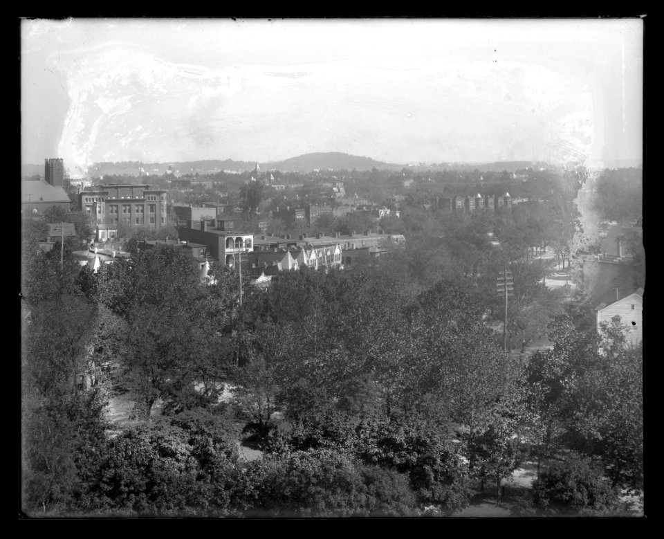View looking Northeast from Providence Hospital, 3rd and North Carolina Avenue in forground LCCN2016647069
