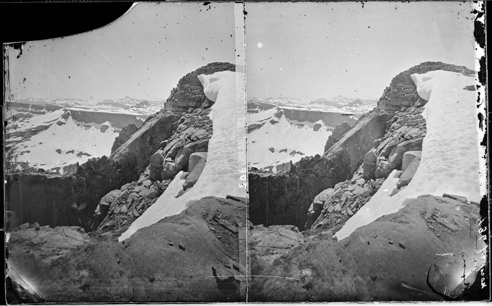 View in the Teton range. Lincoln County, Wyoming - NARA - 517454