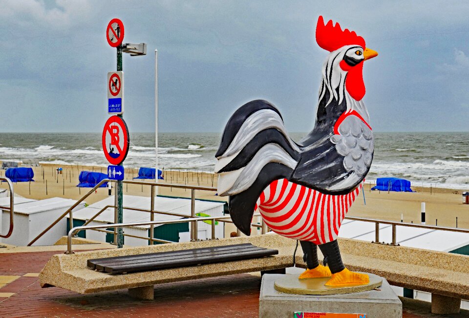 Beach promenade seaside resort beach