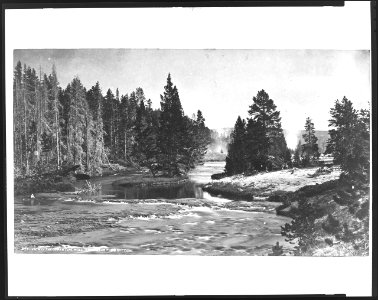 View in the Upper Fire Hole, from near the Grotto LCCN95514198