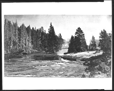 View in the Upper Fire Hole, from near the Grotto LCCN95514198