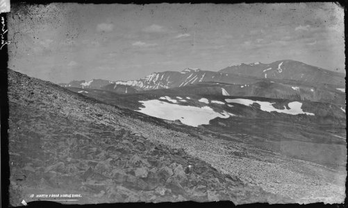 View north from Horsehoe, Colorado. Park County - NARA - 516987