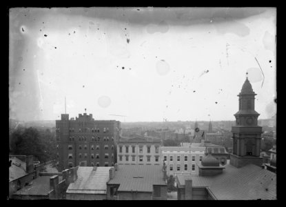View of 4 1-2 Street, N.W., between C & D, looking East showing Indiana and 3rd LCCN2016646816