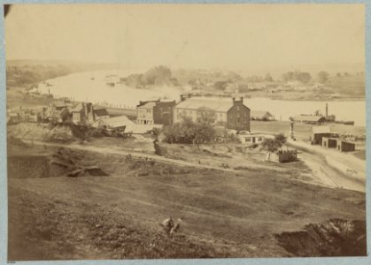 View of Rocketts and the James River, Richmond, Va., April, 1865 LCCN2014645789