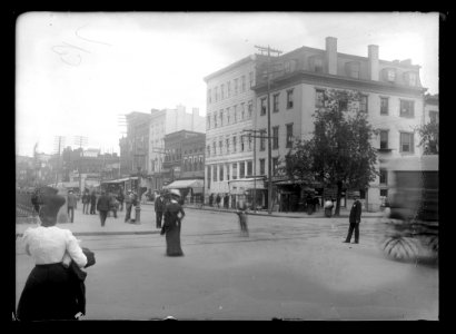 View of 7th Street, N.W., East side, looking North from F Street LCCN2016646845