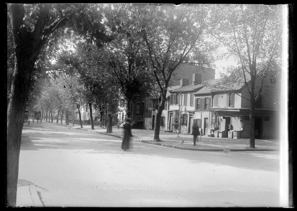 View of 6th Street, N.W., West side, looking South from I Street LCCN2016646833