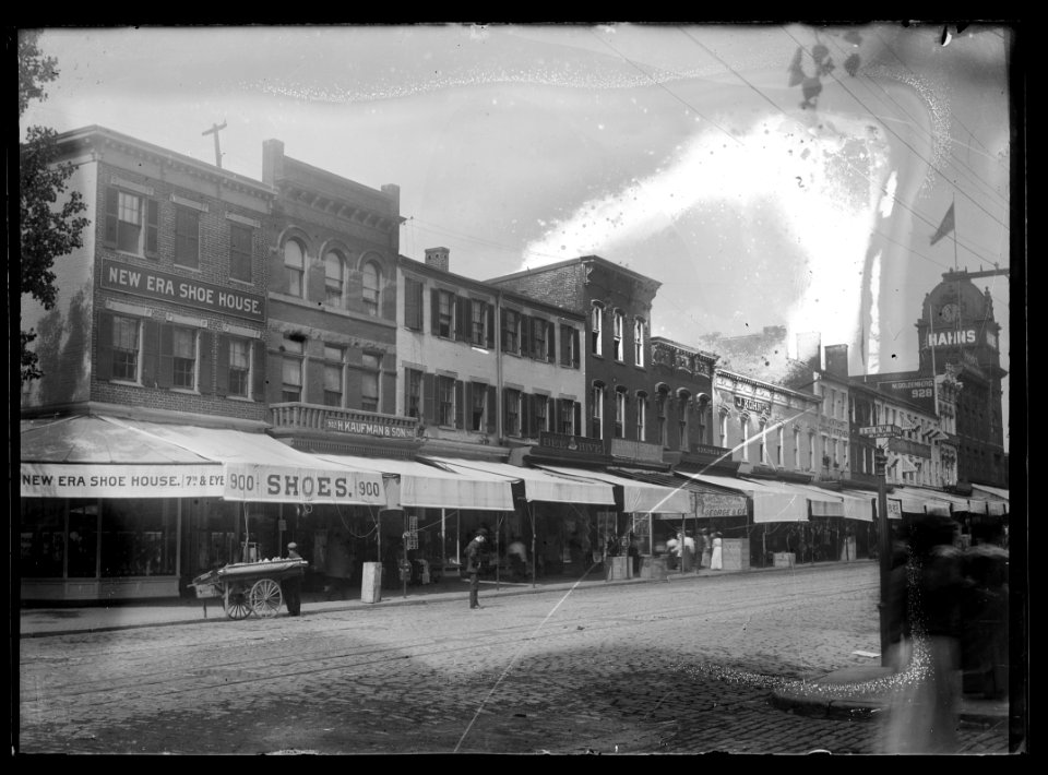 View of 7th Street, N.W., West side, looking North from I Street LCCN2003653854