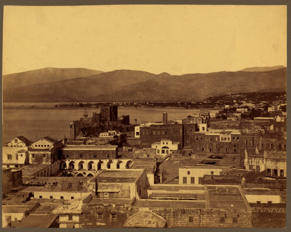 View of Beirut, looking towards body of water) - Bonfils LCCN2004668094