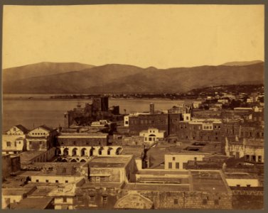 View of Beirut, looking towards body of water) - Bonfils LCCN2004668094