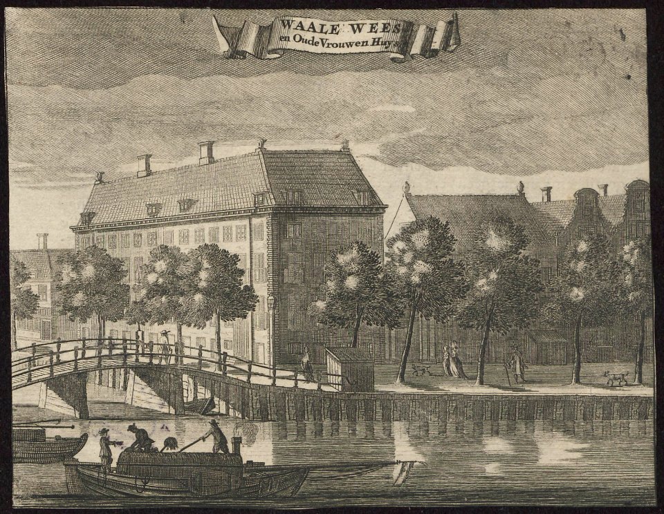 View of a Walloon orphanage and old ladies' home BWB 4